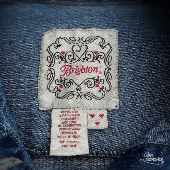 Brighton Blue Jean Jacket - Picture 5 of 7